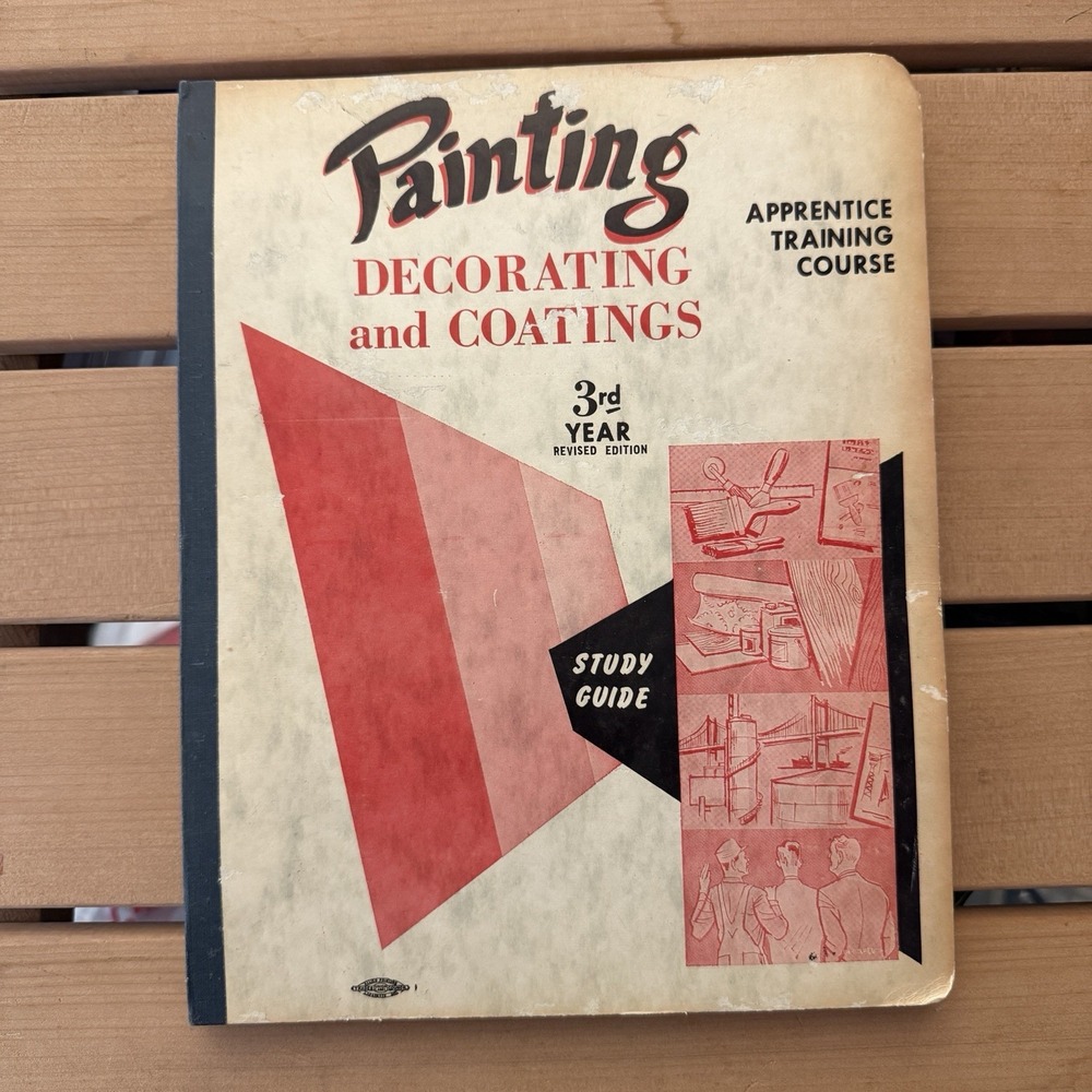Painting Apprentice Training Course Manual Brotherhood Painters Trade UNION 1965